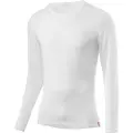 Loeffler Transtex-warm White Langarmet Baselag