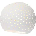 QAZQA Vintage vegglampe hvit gipsglobe - Blur