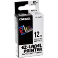 Casio Xr-12 We 12 Mm Etikettrull