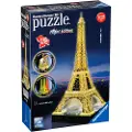 Ravensburger 3d Eiffeltårnet Nattutgave Puslespill