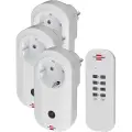 Brennenstuhl 1507040, Innendørs, Hvit, 25 m, IP20, Trådløs, RF kabel-fri