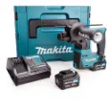 Makita HR140DSMJ - Roterende hammer - trådløs - 2 moduser - SDS-plus - 1 joule - 2 batterier - 10.8 V