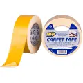 Hpx dobbeltklæbende tape til tæpper, hvid, 50mm x 25m