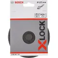 Bosch 2 608 601 724, Støttepute, Bosch, 12,5 cm, Sort, 12250 RPM, 1 stykker