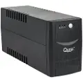 QÜer Micropower 800 - UPS - AC 110/120/220/230/240 V - 400 Watt - 800 VA - 9 At - utgangskontakter: 2