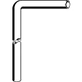 Viega 40 x 220 x 680 mm Afløbsrør 90°