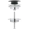 GROHE bundventil 1 1/4/ø64mm - u/overl velvet black