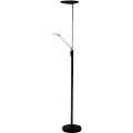 Aneta Lighting Aneta LightingUplight Cadiz stålSvartGulvlamperFra Homeroom