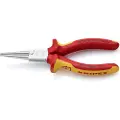 Knipex 30 36 160, Nesetang, 2,5 mm, 4,1 cm, Stål, Rød, Gult, 160 mm
