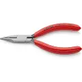 Knipex 25 01 125, Diagonal tang, Kromvanadiumstål, Plast, Rød, 125 mm, 73 g