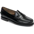 Sebago for woman. 7001530 Classic Leather Moccasins Dan black (37), Flat, 1 to 3 cm, None, Casual, Party