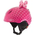 Giro LAUNCH PLUS vinterhjelm rosa sløyfe prikker størrelse. S (52–55,5 cm)