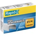 Rapid Strong - Stifter - 21/4 - 4 mm - galvanisert stål - pakke av 1000 - for Fashion F51 Supreme S51