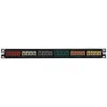 Panduit Nk modular pp flat 24p 1ru ea black