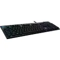 Logitech Gaming G815 - Tastatur - bakgrunnsbelyst - USB - Pan Nordic - tastsvitsj: GL Clicky - svart