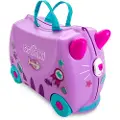 Trunki Cassie The Cat, 3 år, 4 hjul, Blå, Rosa