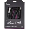 Fender Hendrix Voodoo Child Spolekabel Rett/Vinklet 30 Fot Svart