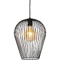 QAZQA Design Hengelampe Sort - Wire Ario