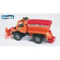 BRUDER Unimog Winter Service With Plow Blade 2572 Byggespill