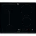 Electrolux SÉRIE 700 LIV6343 - Induksjonskomfyrtopp - 4 plater - Nisje - bredde: 56 cm - dybde: 49 cm - med avfaset front - svart