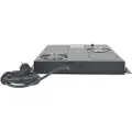 Intellinet 2-Fan Ventilation Unit for 19 Racks, Roof Mount, with Thermostat, Black - Systemviftebrett - med 2 kjølevifter - AC 220/240 V - svart, RAL 9005 - 1U - 19