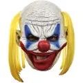 Ghoulish Clooney Clown Deluxe Hakeløs Hodemaske