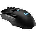 Logitech Wireless Gaming Mouse G903 LIGHTSPEED with HERO 16K sensor - Mus - høyre- og venstrehåndet - optisk - 11 knapper - trådløs, kablet - USB, 2.4 GHz - USB Logitech LIGHTSPEED-mottaker