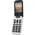 Doro 6060, Muslingeskal, 7,11 cm (2.8), 3 MP, Bluetooth, 1350 mAh, Sort, Hvid