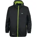 Trespass Qikpac Regnjakke, Junior, Black