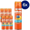 Gillette Accessories Fusion5 Fuktgivende Barbergel, 200 ml