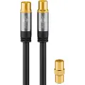 Wentronic 70384, 5 m, Sort