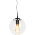 QAZQA Moderne pendellampe gjennomsiktig 20 cm - Pallon