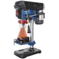 Scheppach DP16VLS, Søyleboremaskin for benkmontering, Blå, Grå, Stål, 1,3 cm, 160 x 160 mm, 500 W