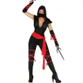 Guirca Ninja Kvinne Kostyme