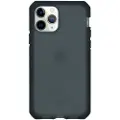 Itskins Level 3 Supreme // Frost Antimicrobial - Baksidedeksel for mobiltelefon - termoplast-polyuretan (TPU) - grå, svart - for Apple iPhone 11 Pro, X, XS