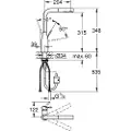 GROHE 30270DL0, Baderomsvask