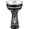 Meinl HE-124 8" x 14 1/2" Aluminium Darbuka Hand Engraved