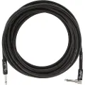 Fender Profesjonell 186 Fot Lang Rett/Vinklet Instrumentkabel Svart