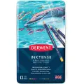 Derwent Metallisk Inktense-blyant 12 Enheter