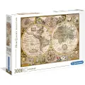 Clementoni High Quality Collection - Old Map - puslespill - 3000 deler