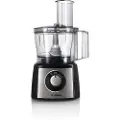 Bosch MultiTalent 3 MCM3501M -Foodprocessor 800 W - børstet rustfrit stål/sort