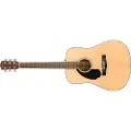 Fender CD-60S Dreadnought Left Handed Natural - Nesten ny