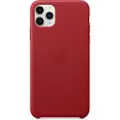 Apple - (PRODUCT) RED - baksidedeksel for mobiltelefon - lær - rød - for iPhone 11 Pro Max