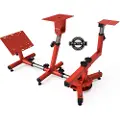AROZZI Velocità - Cockpithjul for racing simulator /pedalstativ - metall - rød