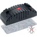 Nobo - Viskelær for whiteboard - magnetisk - antrasitt