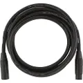 Fender Profesjonell 10 Fot Lang Mikrofonkabel Svart
