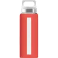 SIGG Dream Scarlet, 650 ml, Daglig bruk, Borosilikatglass, Silikon, Hvit, China, 244 mm