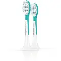 Philips Sonicare For Kids HX6042 - Utskiftningsbørstehode - for tannbørste - akvamarin (en pakke 2)
