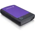 Transcend StoreJet 25H3P - Harddisk - 4 TB - ekstern (bærbar) - 2.5 - USB 3.0 - 256-bit AES - purpur
