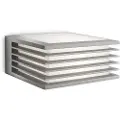 Signify myGarden Vegglampe, Vegglys, Grå, Aluminium, IP44, Hage, Terrasse, II
